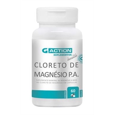 Cloreto de Magnésio PA  60 cápsulas Gauer do Brasil